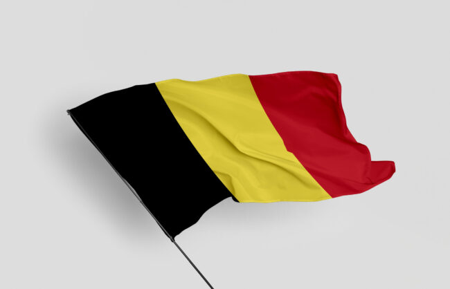 Belgium Waving Flag